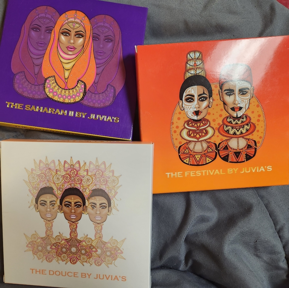 ♥️ 3 Juvia's Eyeshadow Palettes♥️